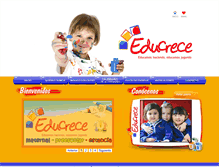 Tablet Screenshot of educrece.com